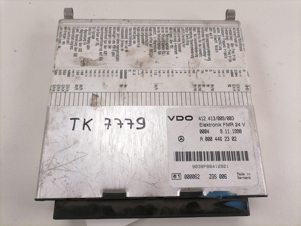 MB Juhtplokk, FMR 0004462302 - Universal part for Truck: picture 4 MB Juhtplokk, FMR 0004462302 - Universal part for Truck: picture 4