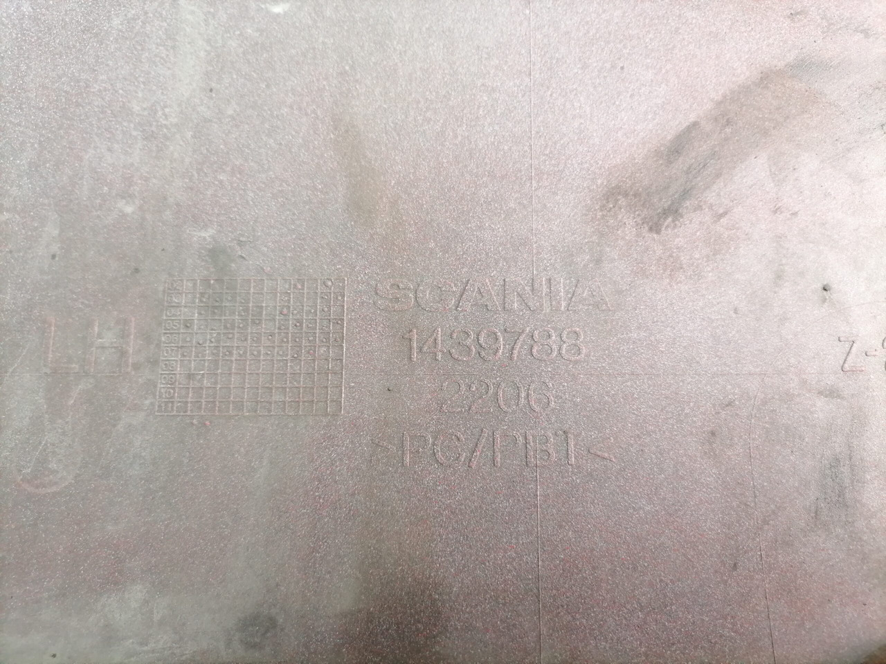 Bumper corner for Truck Scania Bumper cover 1439788: picture 6 Bumper corner for Truck Scania Bumper cover 1439788: picture 6