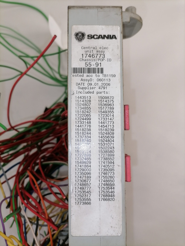 Scania Central electric unit 1746773 - Fuse for Truck: picture 5 Scania Central electric unit 1746773 - Fuse for Truck: picture 5