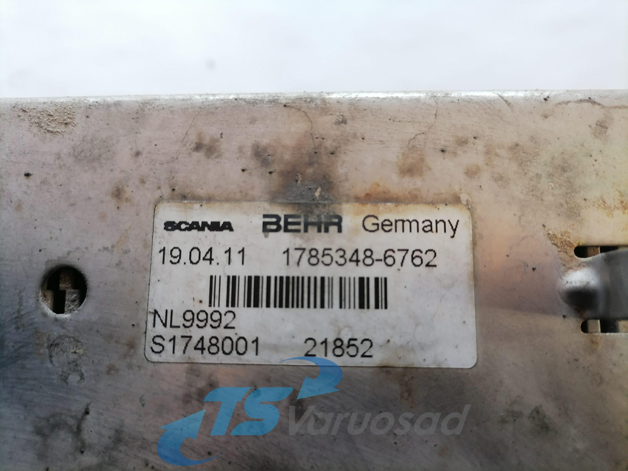 Scania EGR radiator 1785348 - EGR cooler for Truck: picture 4 Scania EGR radiator 1785348 - EGR cooler for Truck: picture 4