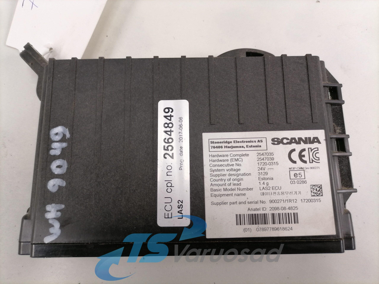 Scania Ecu, LAS 2564849 - ECU for Truck: picture 3 Scania Ecu, LAS 2564849 - ECU for Truck: picture 3