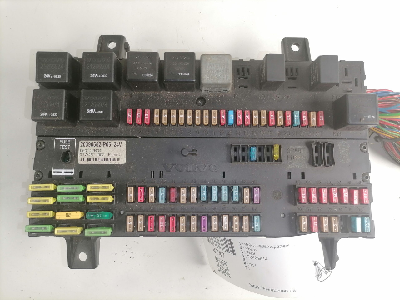 Volvo Central electric unit 20429914 - Fuse for Truck: picture 2 Volvo Central electric unit 20429914 - Fuse for Truck: picture 2