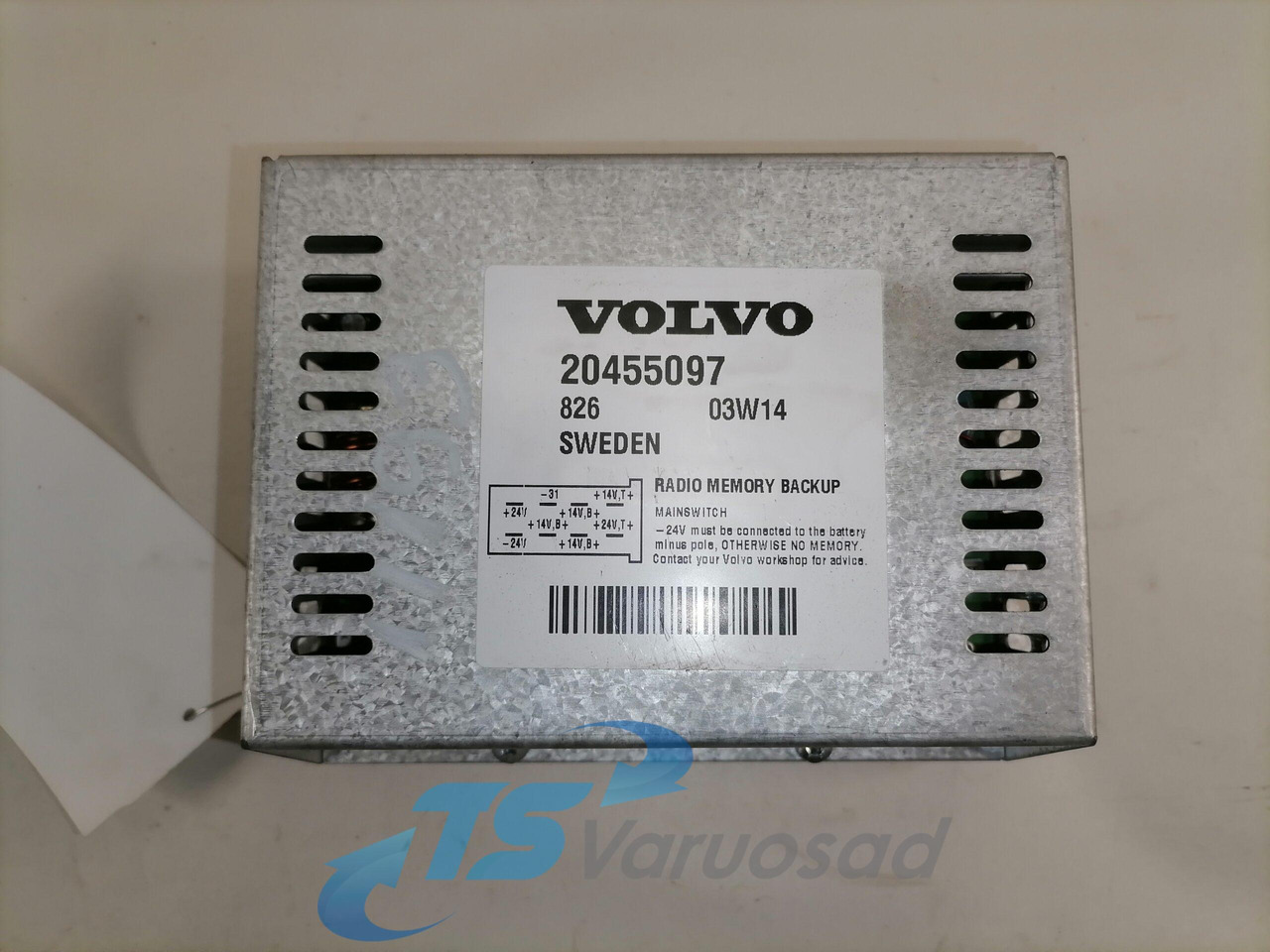 Volvo Radio Memory Backup 20455097 - ECU for Truck: picture 2 Volvo Radio Memory Backup 20455097 - ECU for Truck: picture 2