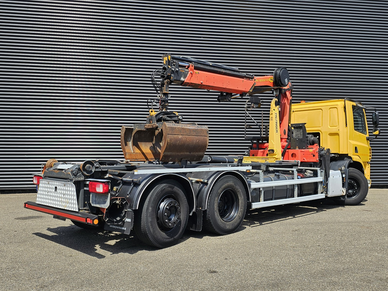 Hook lift truck, Crane truck DAF CF 330 6x2-4 / PALFINGER CRANE + HOOKLIFT: picture 8