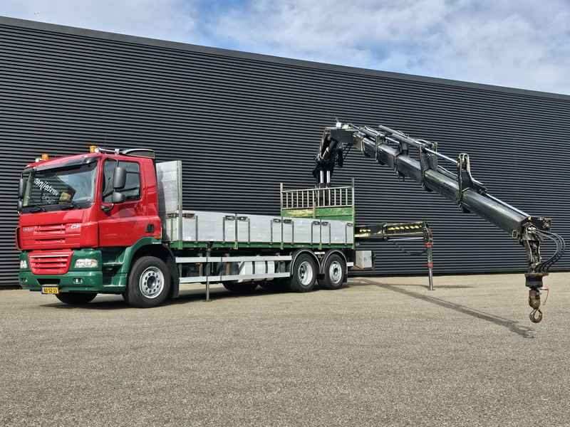 DAF CF 85.410 6x2 / HIAB 35 t/m crane / kran + REMOTE - Dropside/ Flatbed truck, Crane truck: picture 4 DAF CF 85.410 6x2 / HIAB 35 t/m crane / kran + REMOTE - Dropside/ Flatbed truck, Crane truck: picture 4
