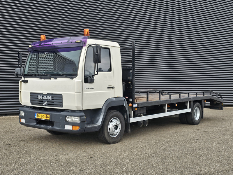 MAN LE 12.180 / OPRIJ / MACHINE TRANSPORT - Tow truck: picture 1 MAN LE 12.180 / OPRIJ / MACHINE TRANSPORT - Tow truck: picture 1