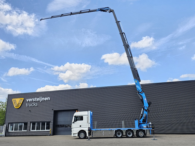 MAN TGX 35.480 8x4-4 / HMF 85 t/m + JIB / WINCH - Crane truck: picture 2 MAN TGX 35.480 8x4-4 / HMF 85 t/m + JIB / WINCH - Crane truck: picture 2