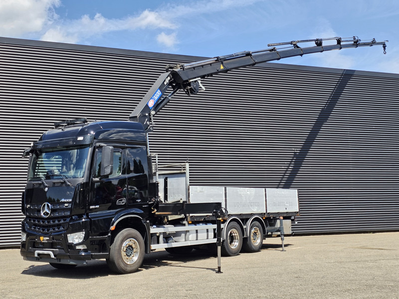 Mercedes-Benz AROCS 2545 6x2 / HMF 32 TM / CRANE / KRAN - Dropside/ Flatbed truck, Crane truck: picture 1 Mercedes-Benz AROCS 2545 6x2 / HMF 32 TM / CRANE / KRAN - Dropside/ Flatbed truck, Crane truck: picture 1