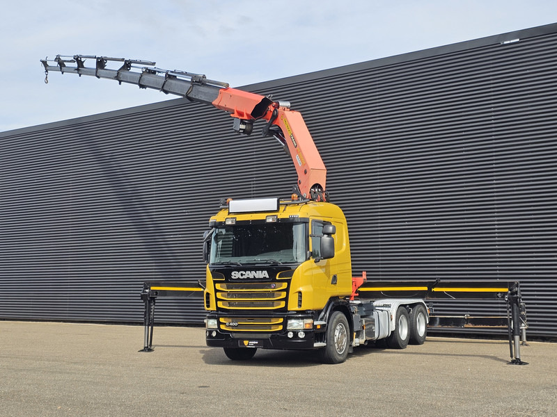 Scania G400 6x2 / PALFINGER PK 60002 / WINCH / BALLAST - Crane truck: picture 3 Scania G400 6x2 / PALFINGER PK 60002 / WINCH / BALLAST - Crane truck: picture 3
