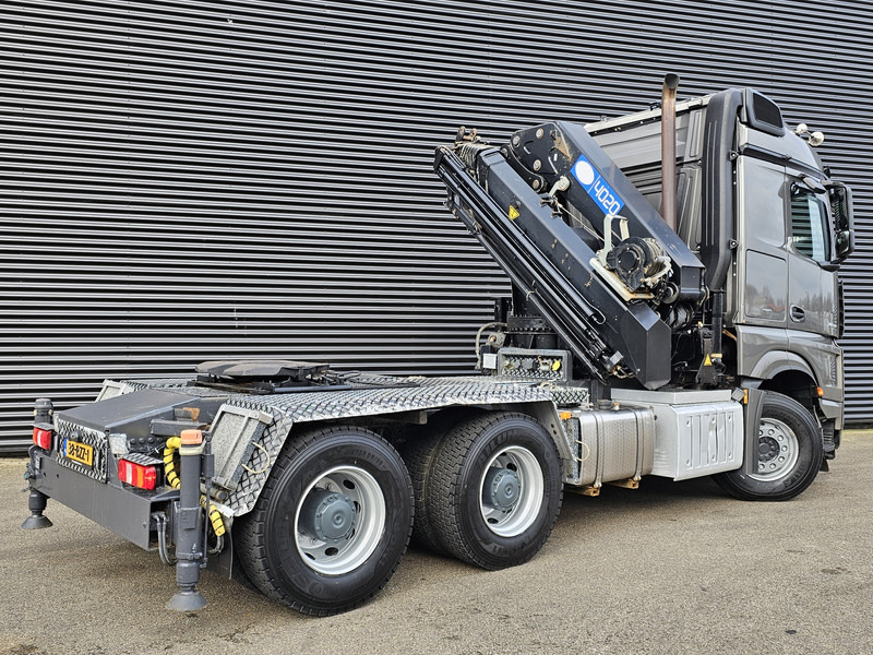 Tractor unit Mercedes-Benz Arocs 2658 6x4 / HMF 40 t/m - 21.3 mtr / WINCH: picture 6
