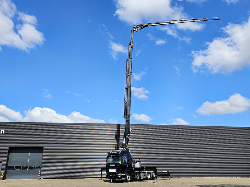 Scania R490 8x2 / HMF 85 T/M CRANE + WINCH + JIB - Tractor unit: picture 4 Scania R490 8x2 / HMF 85 T/M CRANE + WINCH + JIB - Tractor unit: picture 4