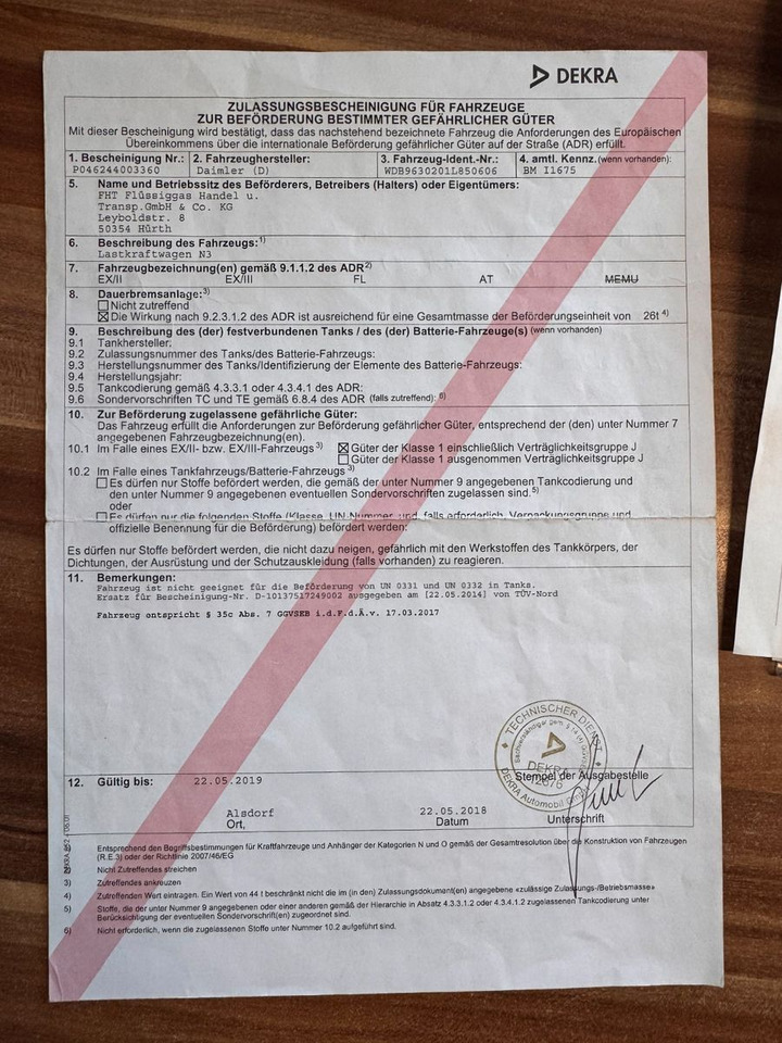 Mercedes-Benz 2536 ADR Valid & kipphydraulik für Gastank - Tank truck: picture 5 Mercedes-Benz 2536 ADR Valid & kipphydraulik für Gastank - Tank truck: picture 5