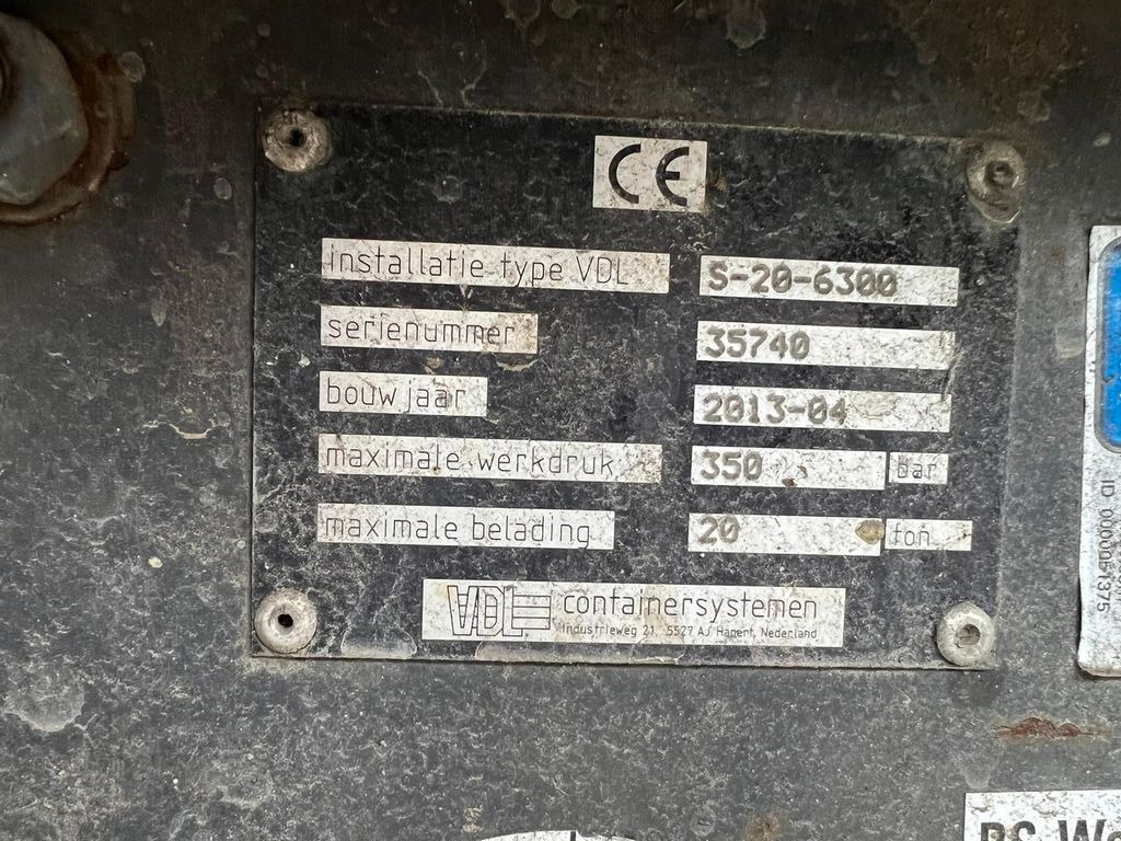 Mercedes-Benz 2544 6X2 VDL Abroller Klima & Retarder Mercedes-Benz 2544 6X2 VDL Abroller Klima & Retarder - Hook lift truck: picture 3 Mercedes-Benz 2544 6X2 VDL Abroller Klima & Retarder Mercedes-Benz 2544 6X2 VDL Abroller Klima & Retarder - Hook lift truck: picture 3