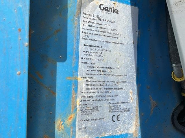 Genie GS3232 - Scissor lift: picture 5 Genie GS3232 - Scissor lift: picture 5