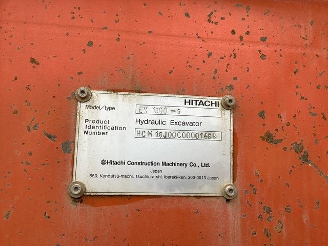 Hitachi EX1200-6 - Crawler excavator: picture 5 Hitachi EX1200-6 - Crawler excavator: picture 5