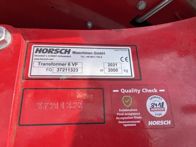 Horsch Transformer 6VF - Other machinery: picture 5 Horsch Transformer 6VF - Other machinery: picture 5