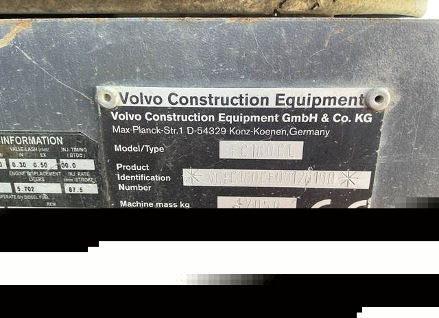 Volvo EC160 CL - Crawler excavator: picture 5 Volvo EC160 CL - Crawler excavator: picture 5