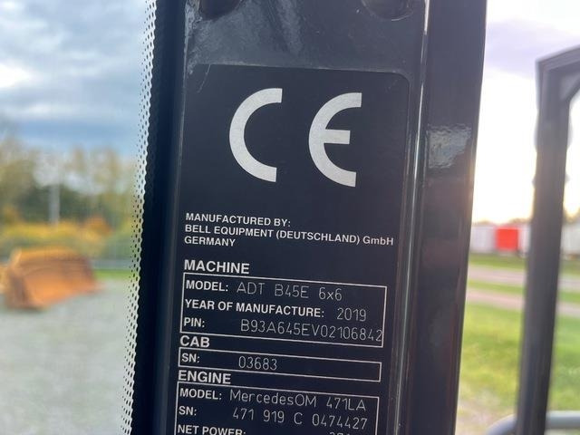 Bell B45E - Articulated dumper: picture 5 Bell B45E - Articulated dumper: picture 5