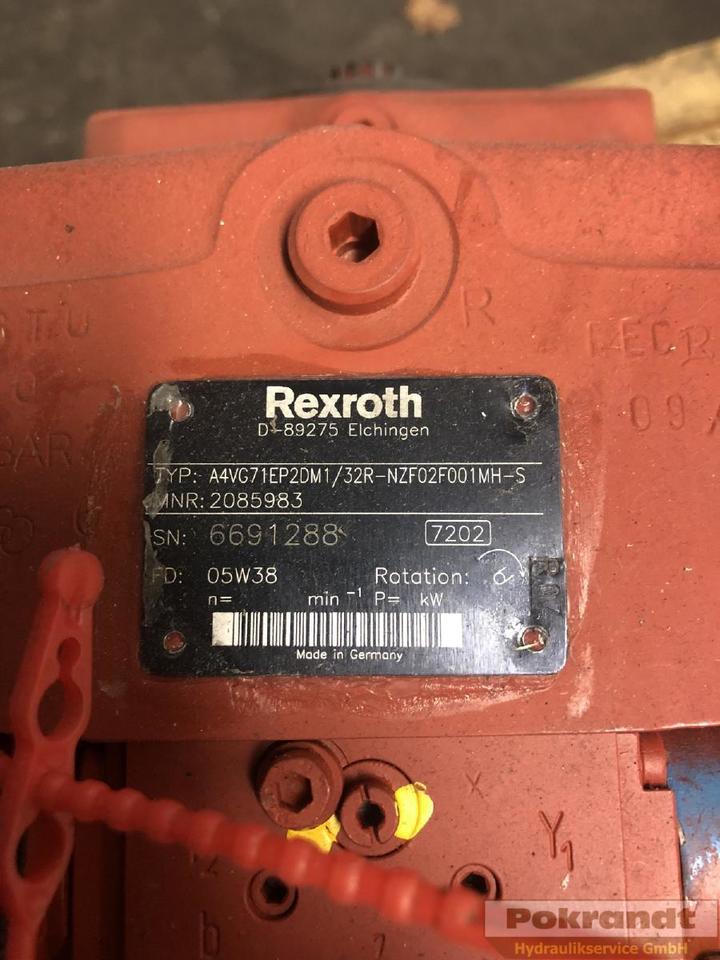 Rexroth Bosch A4VG71EP2DM1 32R NZF02F001MH-S - Hydraulic pump: picture 2 Rexroth Bosch A4VG71EP2DM1 32R NZF02F001MH-S - Hydraulic pump: picture 2