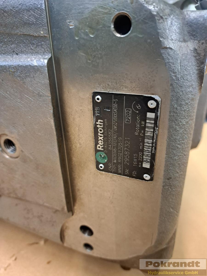 Rexroth Kompaktaggregat für ZF Getriebe A41CTU145-107EPA0T/10MLQ1V9XXSAE00-S - Transmission for Agricultural machinery: picture 2 Rexroth Kompaktaggregat für ZF Getriebe A41CTU145-107EPA0T/10MLQ1V9XXSAE00-S - Transmission for Agricultural machinery: picture 2