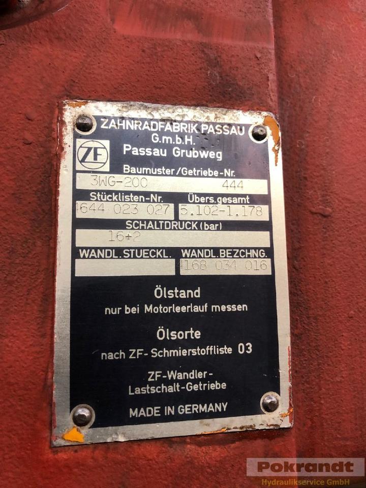ZF 3WG 200 Getriebe 3 WG 200 Stückliste 1644 023 027 - Gearbox: picture 3 ZF 3WG 200 Getriebe 3 WG 200 Stückliste 1644 023 027 - Gearbox: picture 3