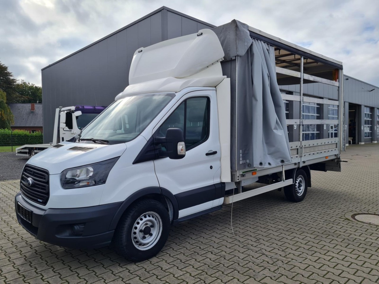 Ford Transit 35 Pritsche Schiebe Plane TDCi L3 KLIMA - Curtain side van: picture 2 Ford Transit 35 Pritsche Schiebe Plane TDCi L3 KLIMA - Curtain side van: picture 2