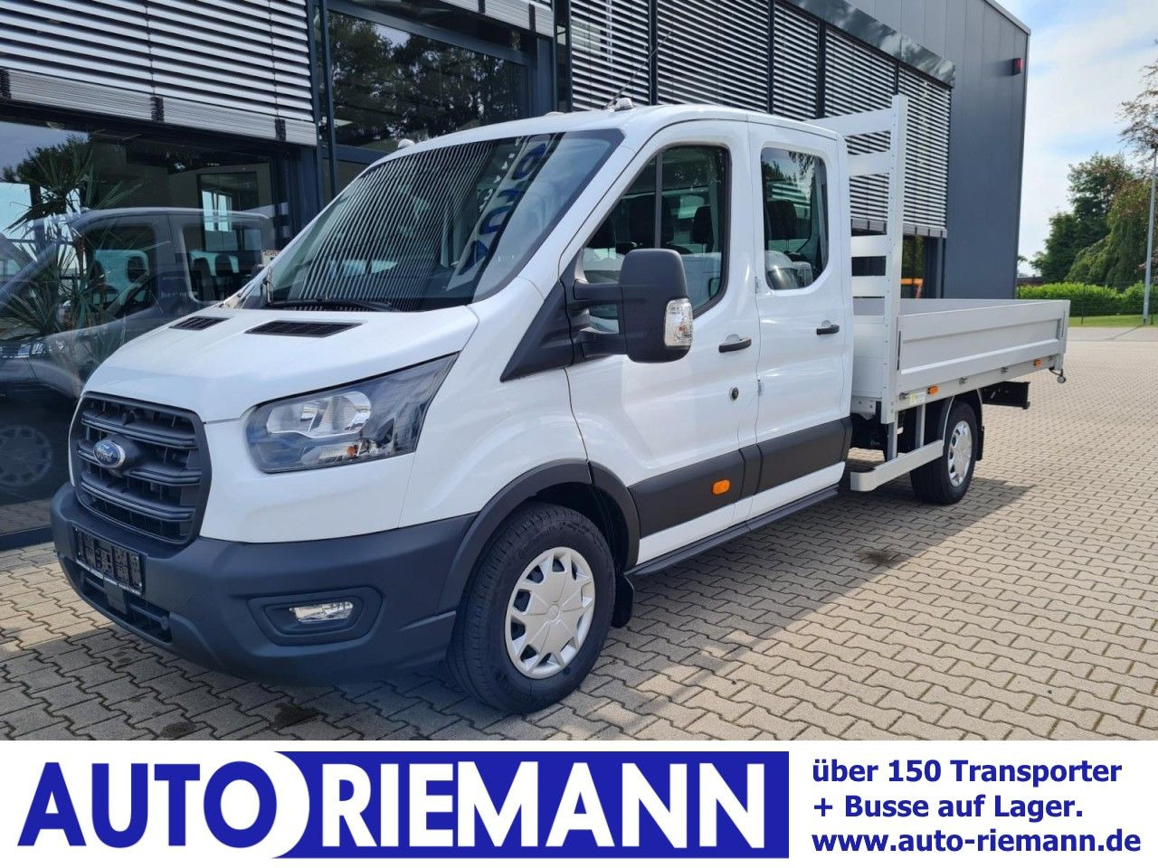 Ford Transit 350 Doka L3 L4 Trend RWD AHK KLIMA TEMPO - Flatbed van: picture 1 Ford Transit 350 Doka L3 L4 Trend RWD AHK KLIMA TEMPO - Flatbed van: picture 1