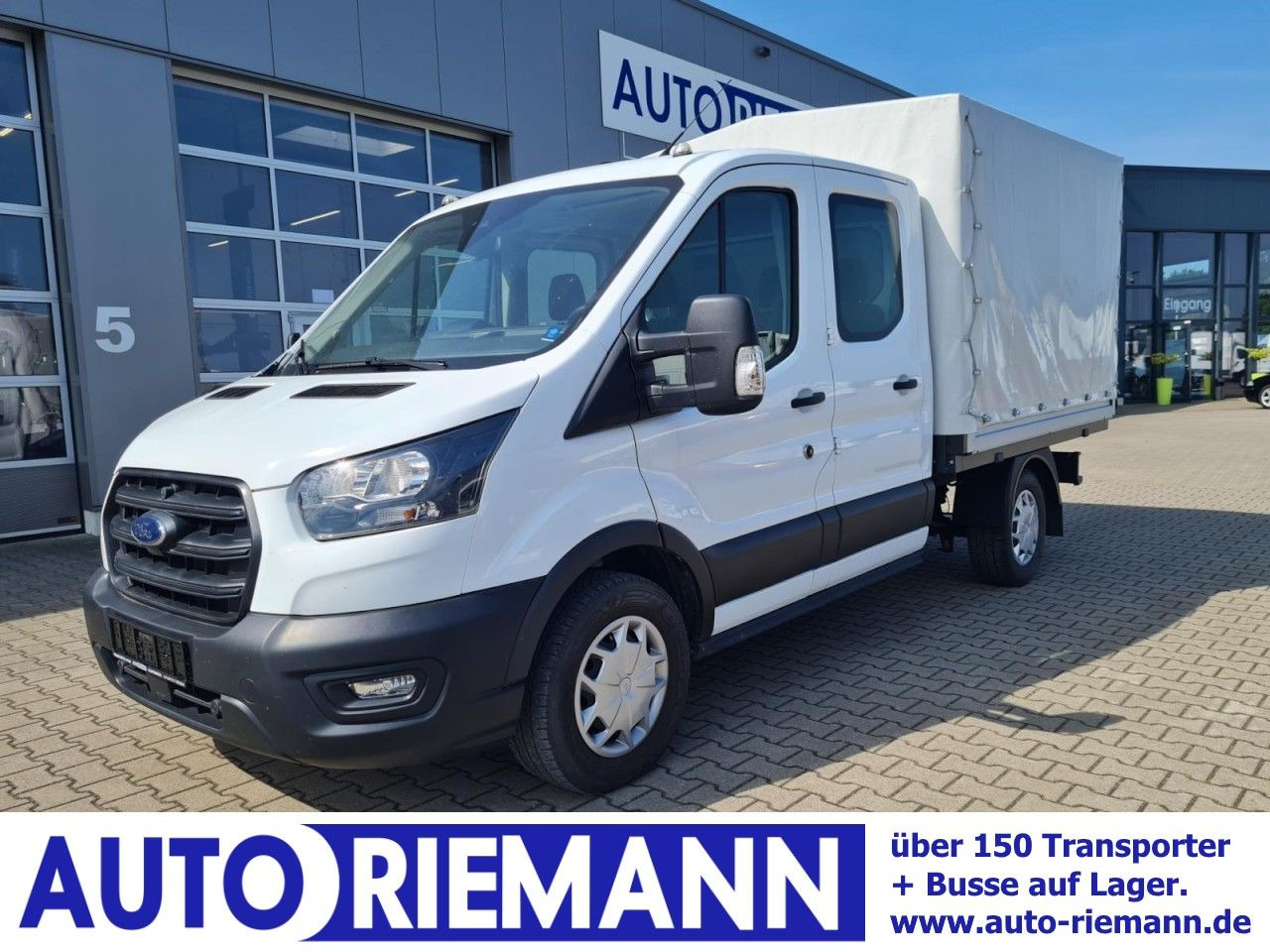 Ford Transit 350 Doka Plane L2 Trend KLIMA TEMPOMAT - Flatbed van, Combi van: picture 1 Ford Transit 350 Doka Plane L2 Trend KLIMA TEMPOMAT - Flatbed van, Combi van: picture 1