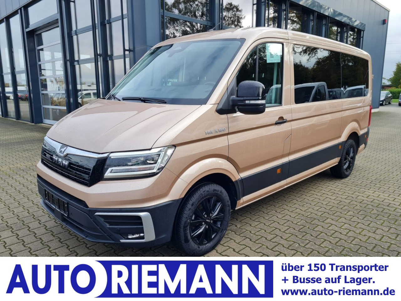 Man TGE 3.180 TDi Kombi 9 Sitze ALU KAMERA LED LEDER Sonderumbau - Minibus, Passenger van: picture 1 Man TGE 3.180 TDi Kombi 9 Sitze ALU KAMERA LED LEDER Sonderumbau - Minibus, Passenger van: picture 1