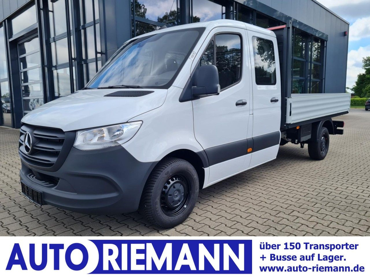 Mercedes-Benz Sprinter 315 DOKA CDI Lang L3 RWD AHK 3,5t - Flatbed van, Combi van: picture 1 Mercedes-Benz Sprinter 315 DOKA CDI Lang L3 RWD AHK 3,5t - Flatbed van, Combi van: picture 1
