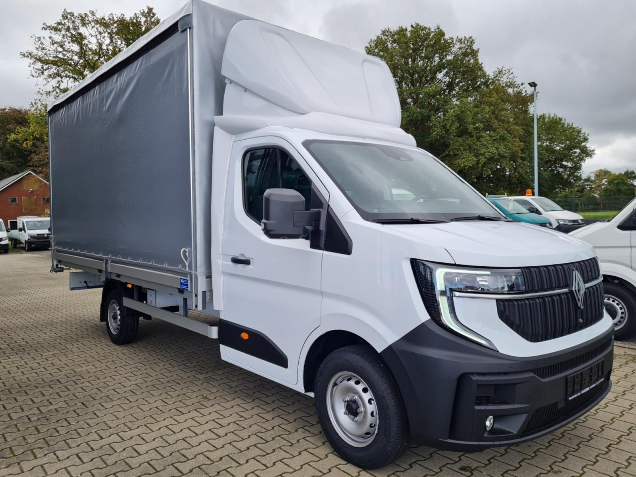 Renault Master Pritsche 2x Schiebe Plane 10 Pal. LUFTFEDERUNG - Curtain side van: picture 4 Renault Master Pritsche 2x Schiebe Plane 10 Pal. LUFTFEDERUNG - Curtain side van: picture 4