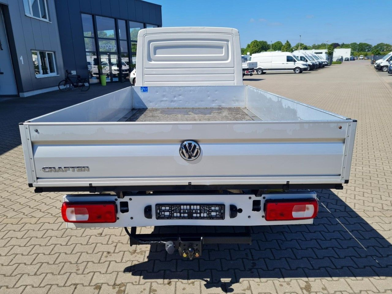 Flatbed van, Combi van Volkswagen Crafter 35 Doka TDI Lang AHK KLIMA: picture 18