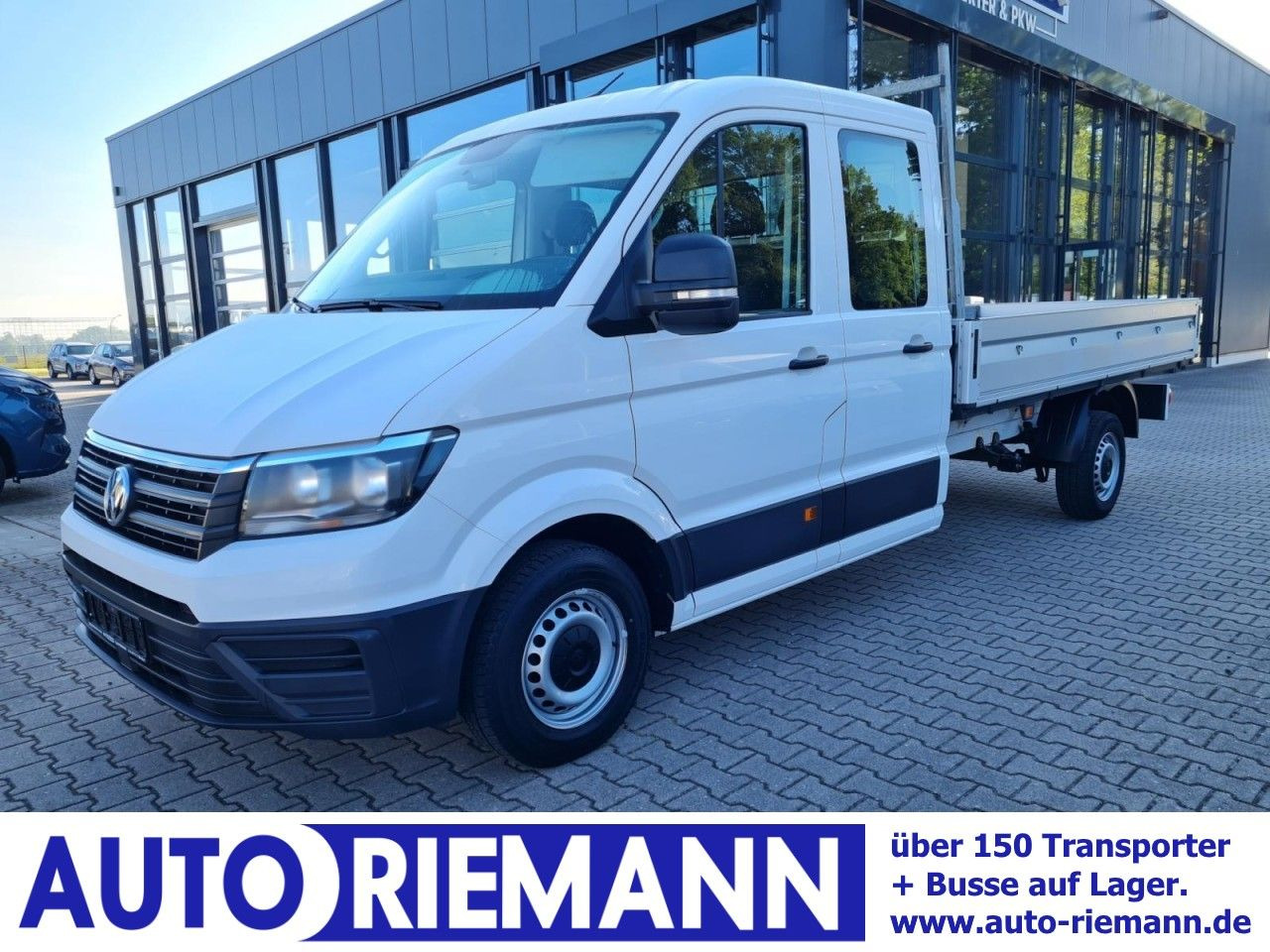 Volkswagen Crafter 35 Doka TDI lang AHK Klima - Flatbed van, Combi van: picture 1 Volkswagen Crafter 35 Doka TDI lang AHK Klima - Flatbed van, Combi van: picture 1