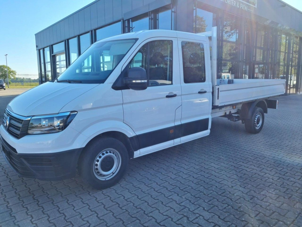 Flatbed van, Combi van Volkswagen Crafter 35 Doka TDI lang AHK Klima: picture 22