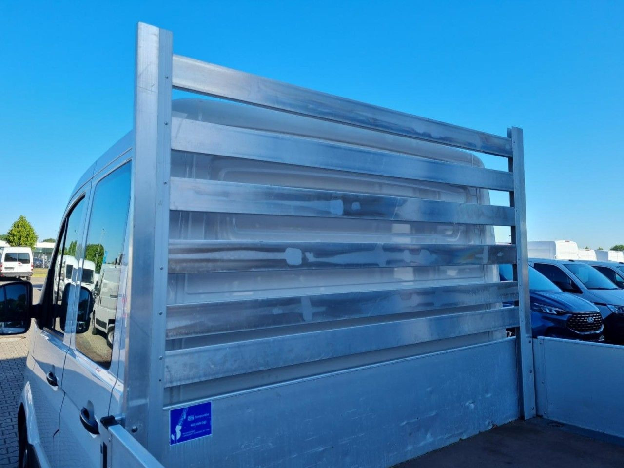 Flatbed van, Combi van Volkswagen Crafter 35 Doka TDI lang AHK Klima: picture 20