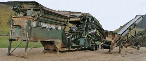 Powerscreen Commander 1400 – Wheel-mobile screening plant / Radmobile Siebanlage - Screener: picture 1 Powerscreen Commander 1400 – Wheel-mobile screening plant / Radmobile Siebanlage - Screener: picture 1