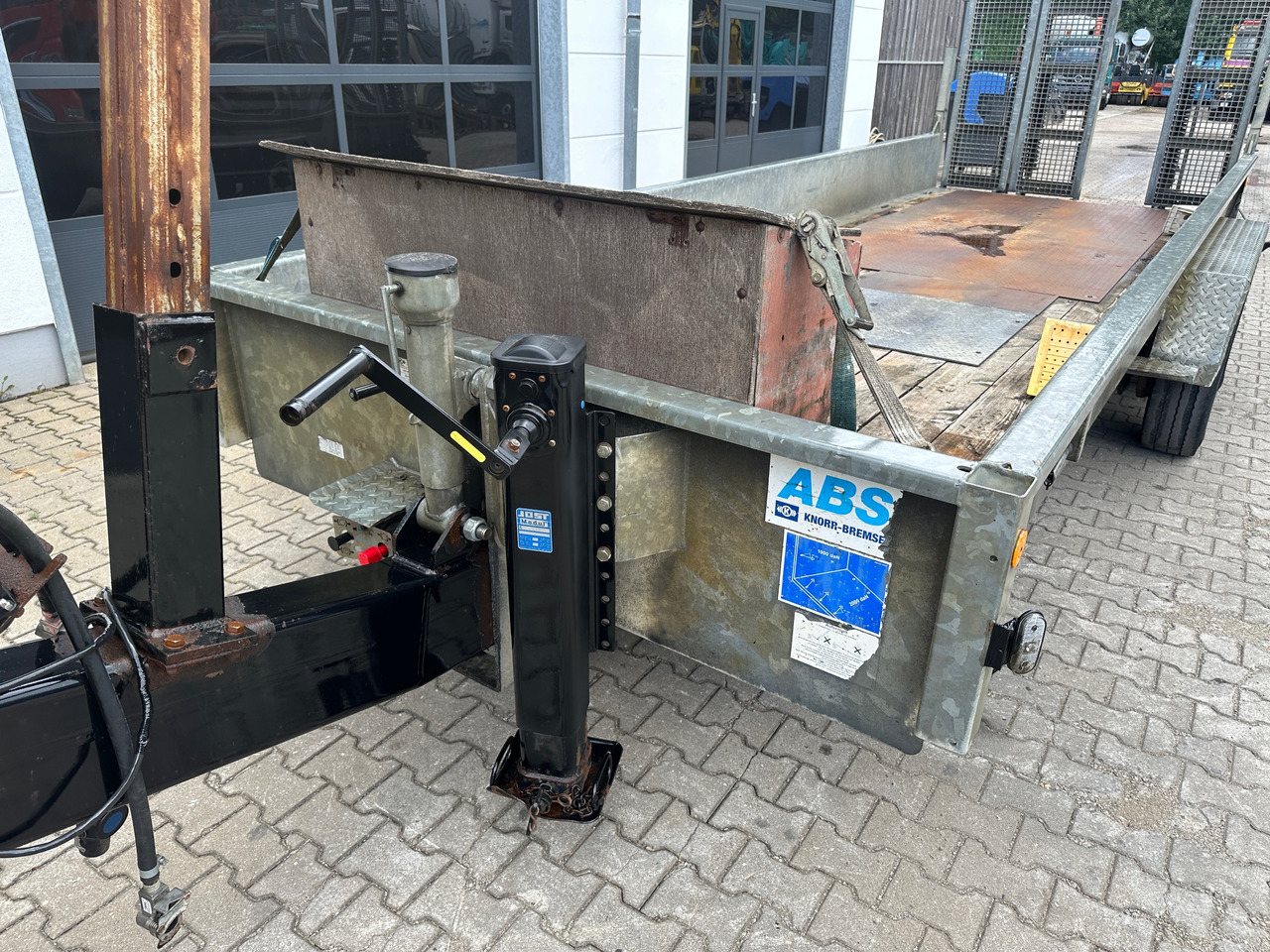 Low loader trailer Demmler Tandem-Tiefladeranhänger Fräsenanhänger: picture 19