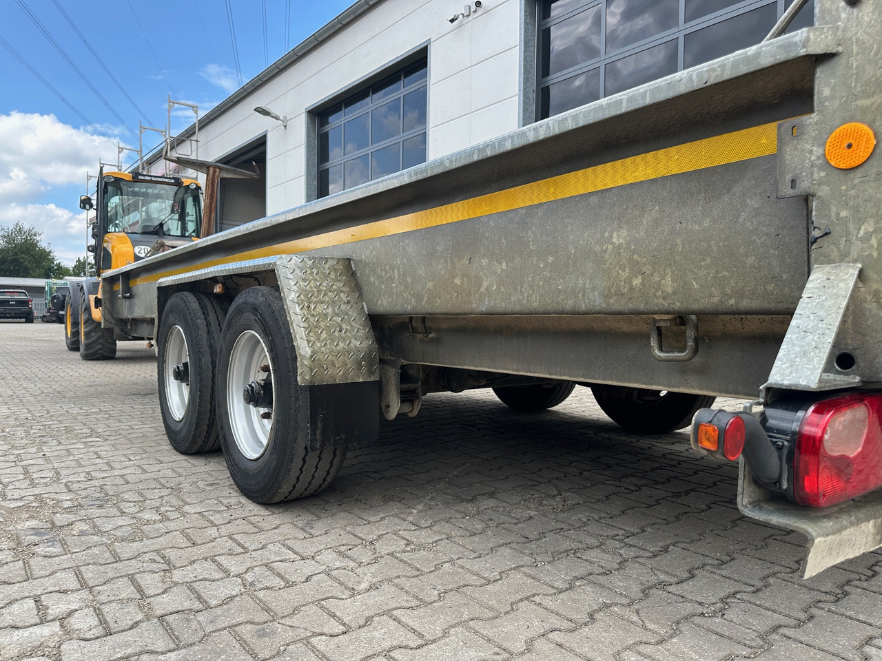Low loader trailer Demmler Tandem-Tiefladeranhänger Fräsenanhänger: picture 15