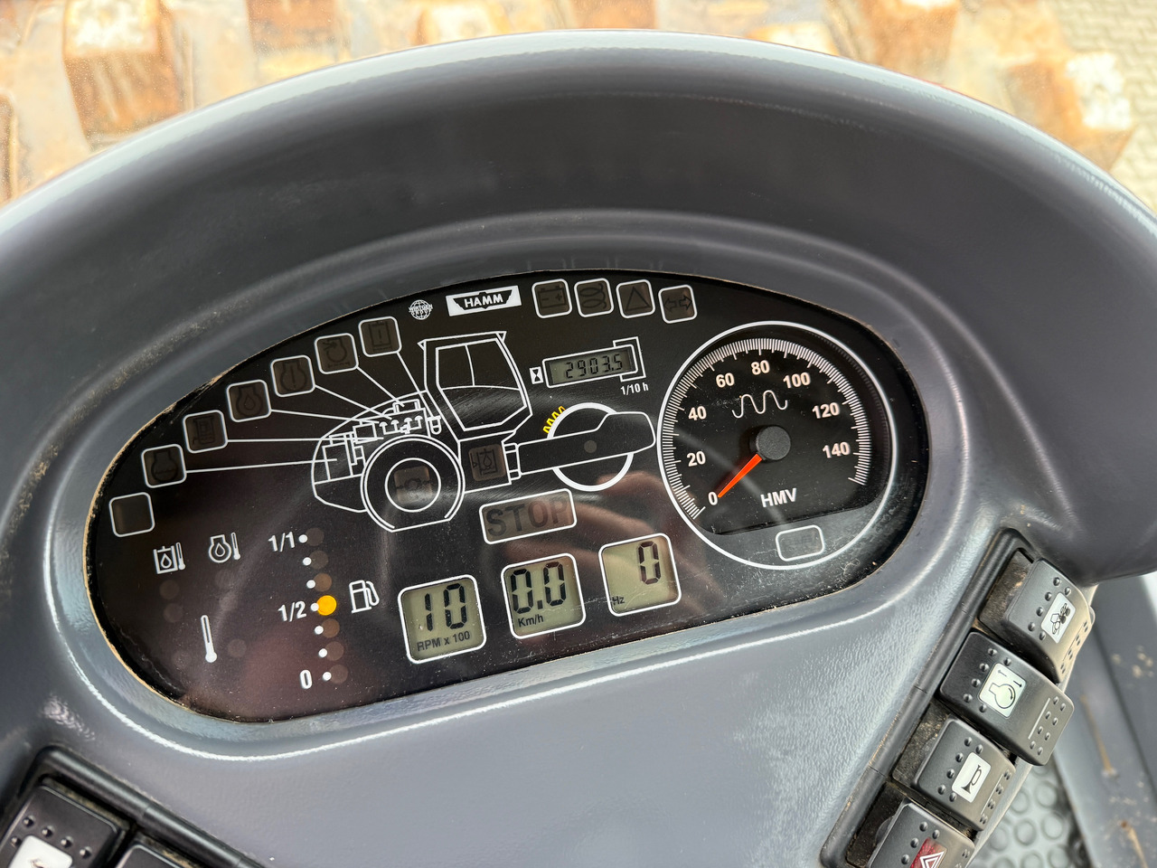 Compactor HAMM 3520 HT P Stampffuß Walzenzug Klima: picture 17 Compactor HAMM 3520 HT P Stampffuß Walzenzug Klima: picture 17