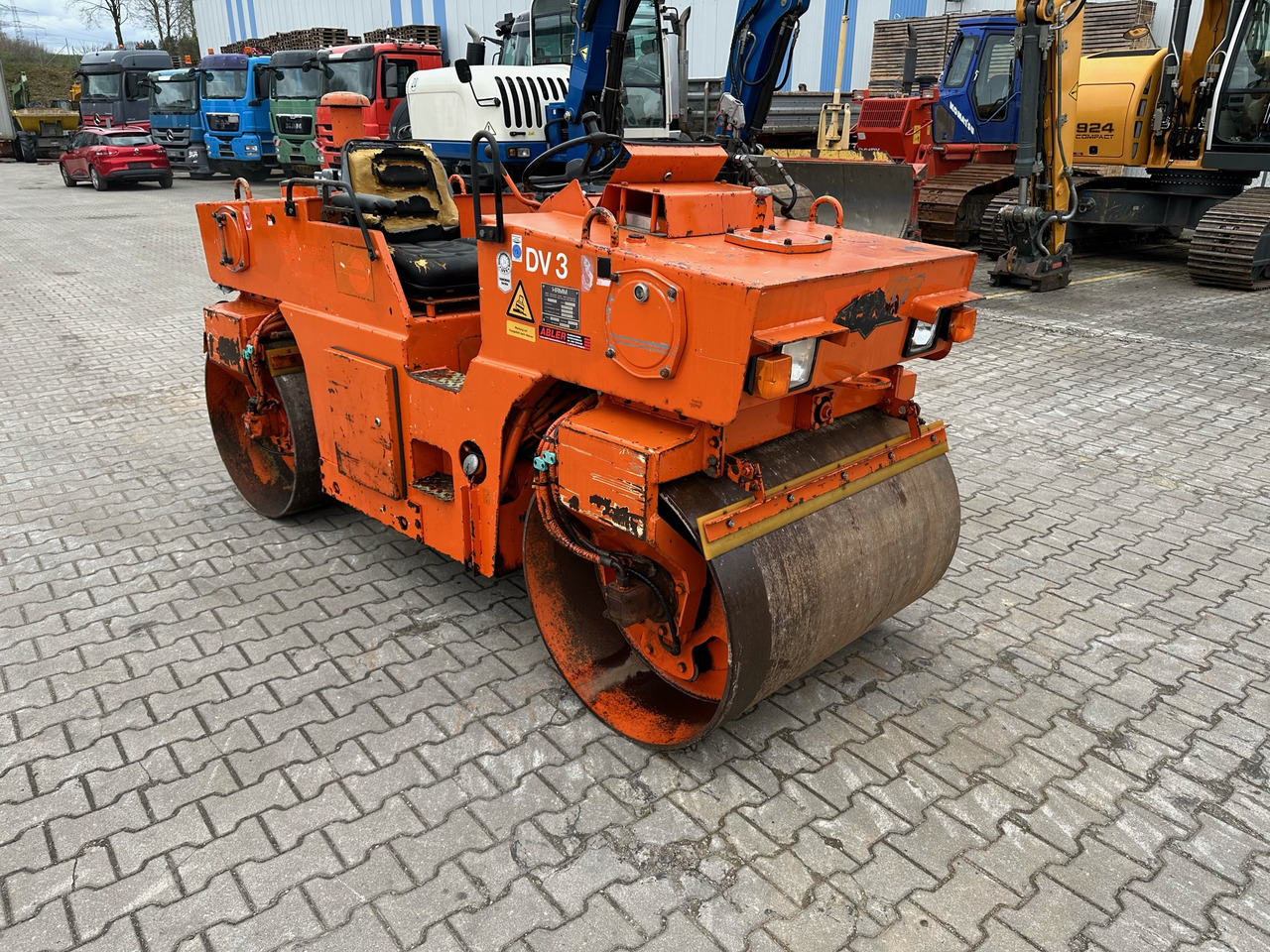 Hamm DV3 Tandemwalze - Road roller: picture 4 Hamm DV3 Tandemwalze - Road roller: picture 4