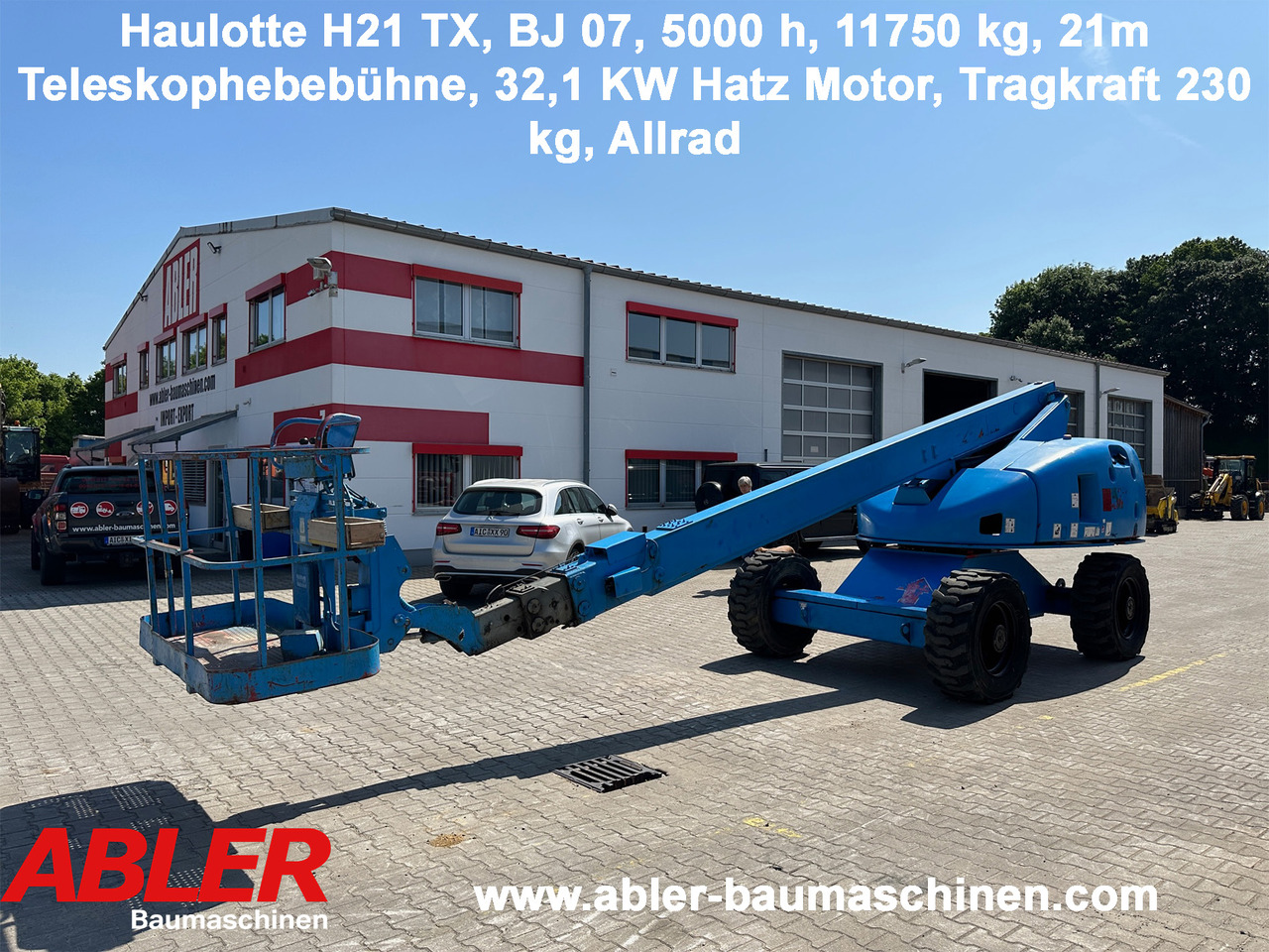 Haulotte H21 TX 21 m Teleskophebebühne - Telescopic boom: picture 1 Haulotte H21 TX 21 m Teleskophebebühne - Telescopic boom: picture 1