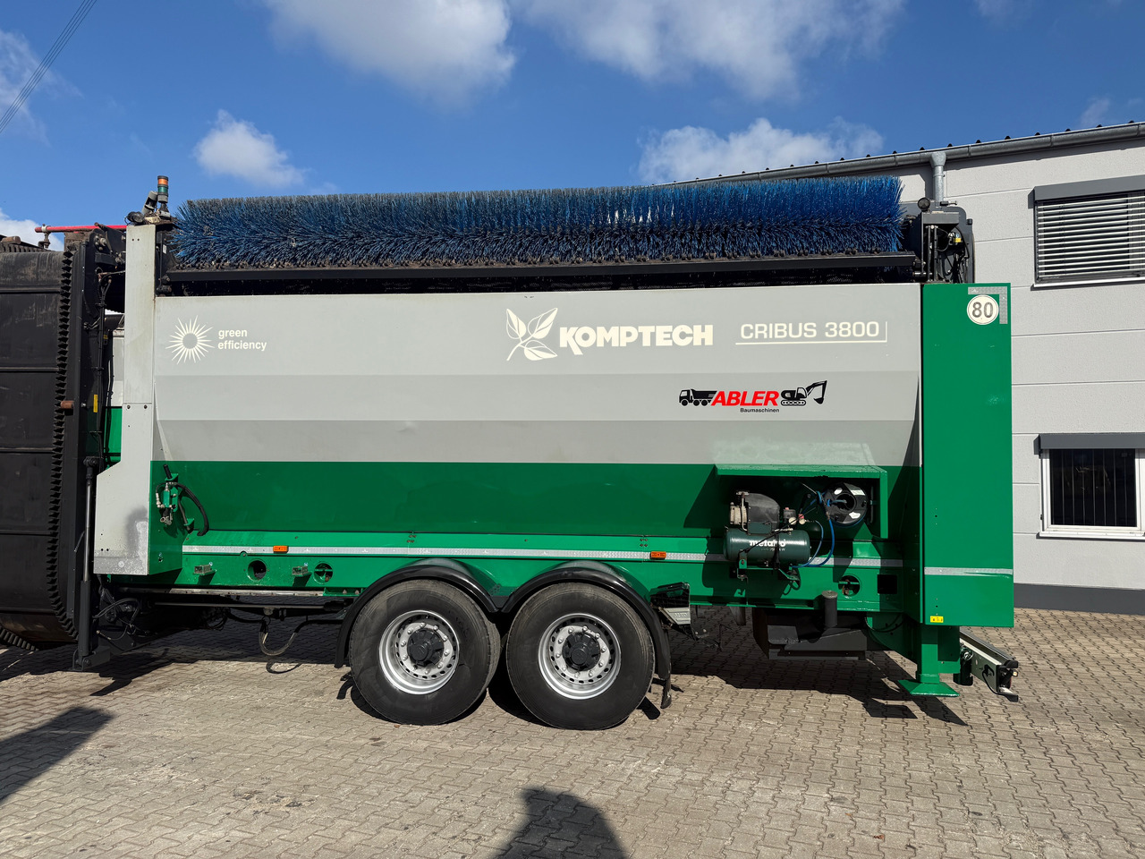 Screener, Semi-trailer Komptech Cribus 3800 Trommelsiebanlage auf Auflieger: picture 7 Screener, Semi-trailer Komptech Cribus 3800 Trommelsiebanlage auf Auflieger: picture 7