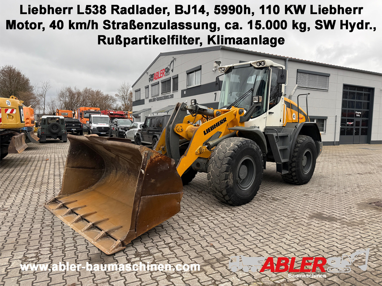 Liebherr L538 Radlader SW Klima - Wheel loader: picture 1 Liebherr L538 Radlader SW Klima - Wheel loader: picture 1