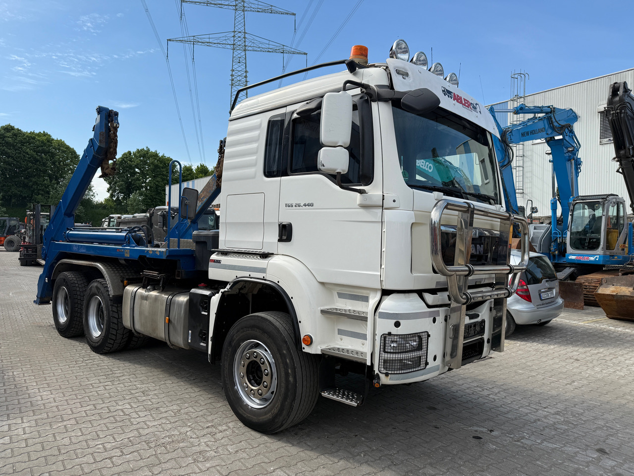 MAN TGS 26.440 WECHSELSYSTEM Absetzer+SZM - Skip loader truck: picture 3 MAN TGS 26.440 WECHSELSYSTEM Absetzer+SZM - Skip loader truck: picture 3