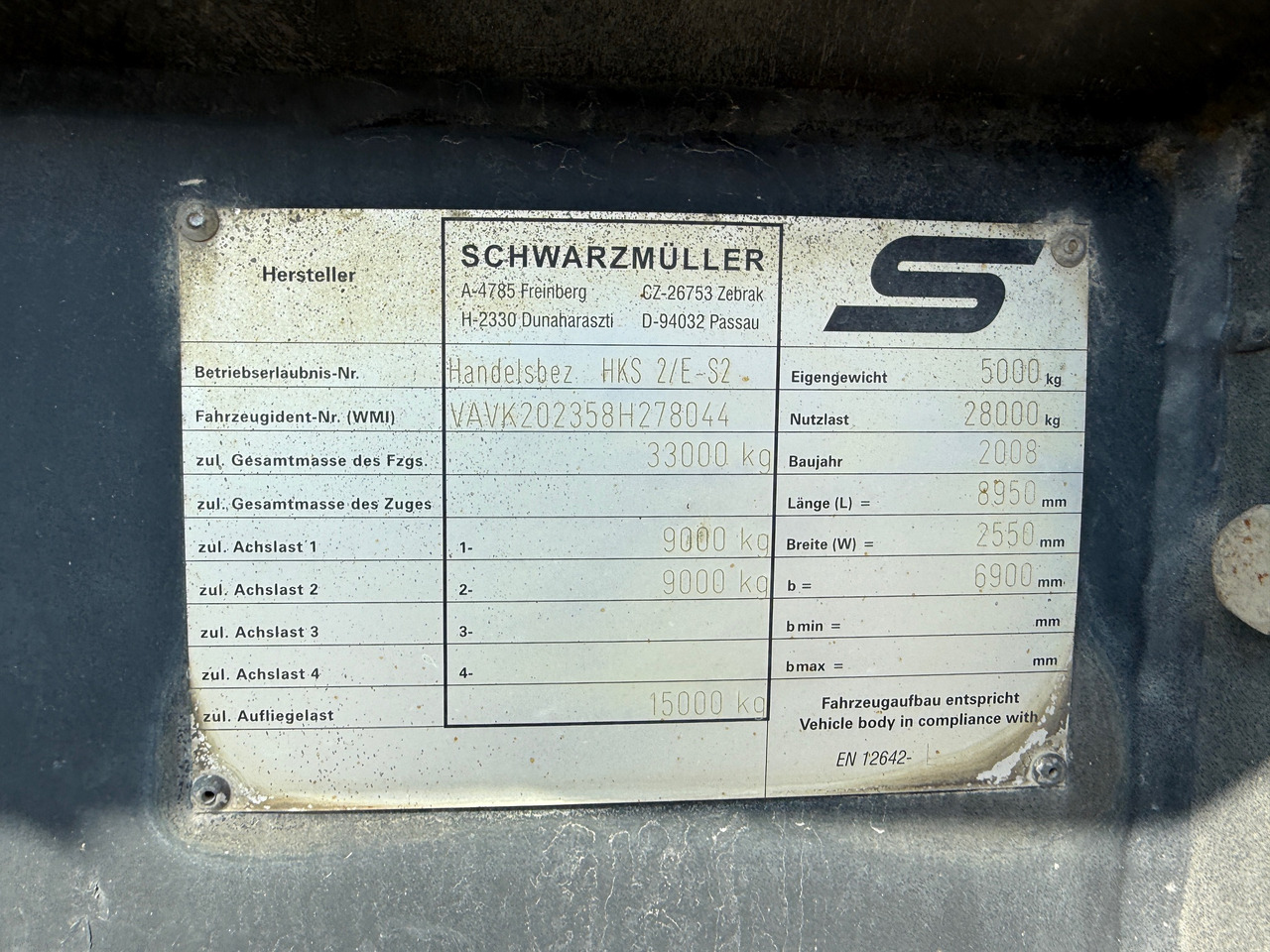 Tipper MAN TGS 26.480 SZM 6x4 mit Kippauflieger: picture 8