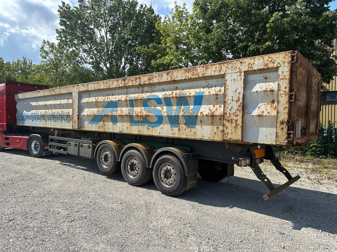 Reisch RHKS-35/24SL Stahl Kippmulde 50 m3 Metallschrott - Tipper semi-trailer: picture 4 Reisch RHKS-35/24SL Stahl Kippmulde 50 m3 Metallschrott - Tipper semi-trailer: picture 4