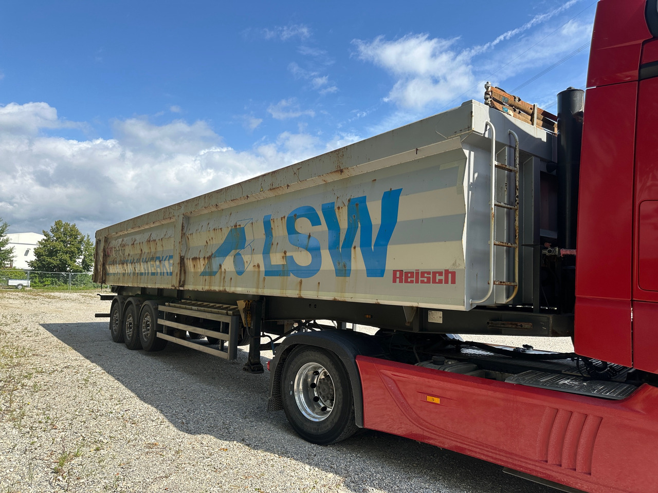 Reisch RHKS-35/24SL Stahl Kippmulde 50 m3 Metallschrott - Tipper semi-trailer: picture 2 Reisch RHKS-35/24SL Stahl Kippmulde 50 m3 Metallschrott - Tipper semi-trailer: picture 2