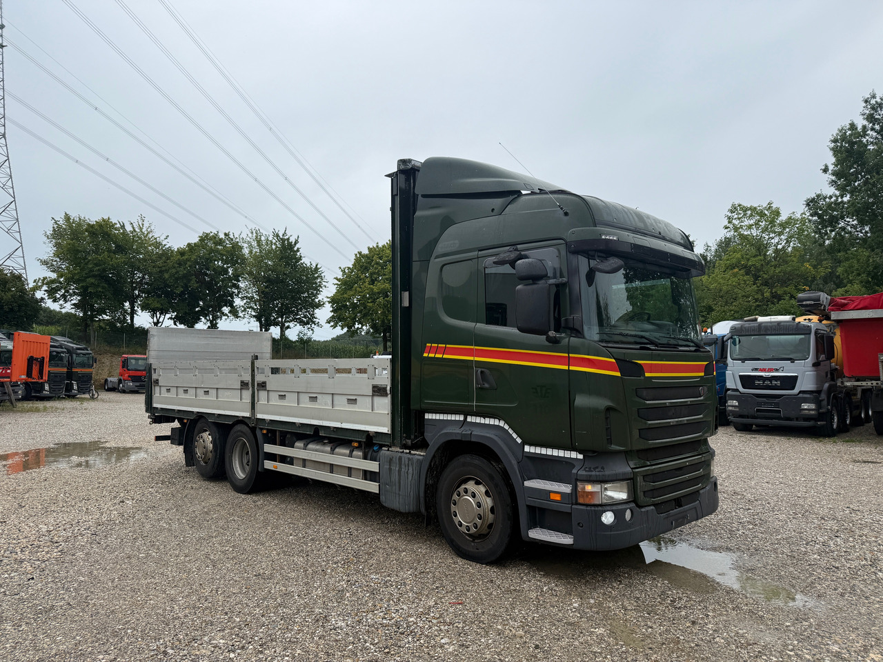 Scania R480 Pritsche mit Ladebordwand AHK - Dropside/ Flatbed truck, Crane truck: picture 3 Scania R480 Pritsche mit Ladebordwand AHK - Dropside/ Flatbed truck, Crane truck: picture 3