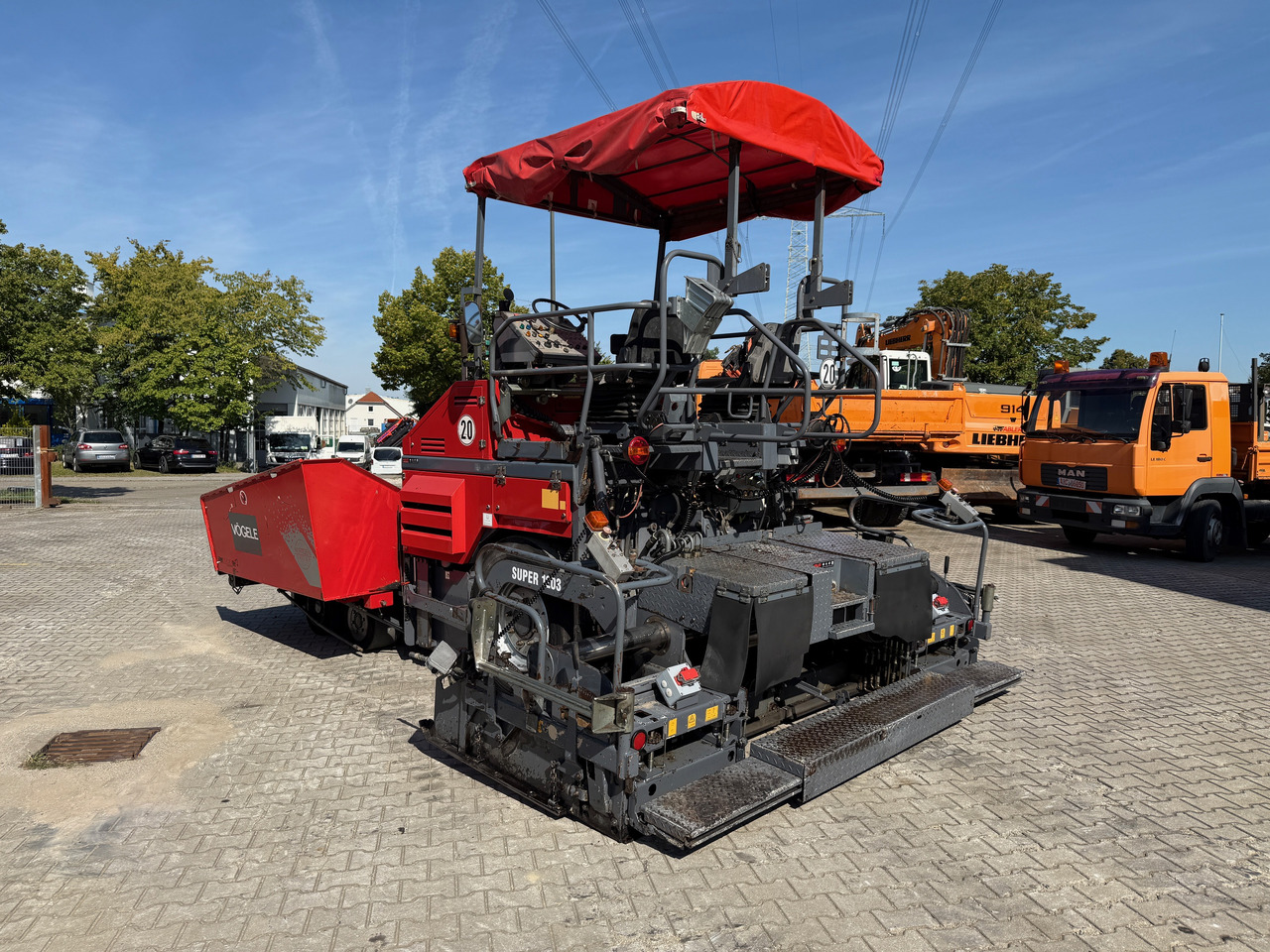 Vögele Super 1203 Asphalt-Radfertiger - Asphalt paver: picture 5 Vögele Super 1203 Asphalt-Radfertiger - Asphalt paver: picture 5