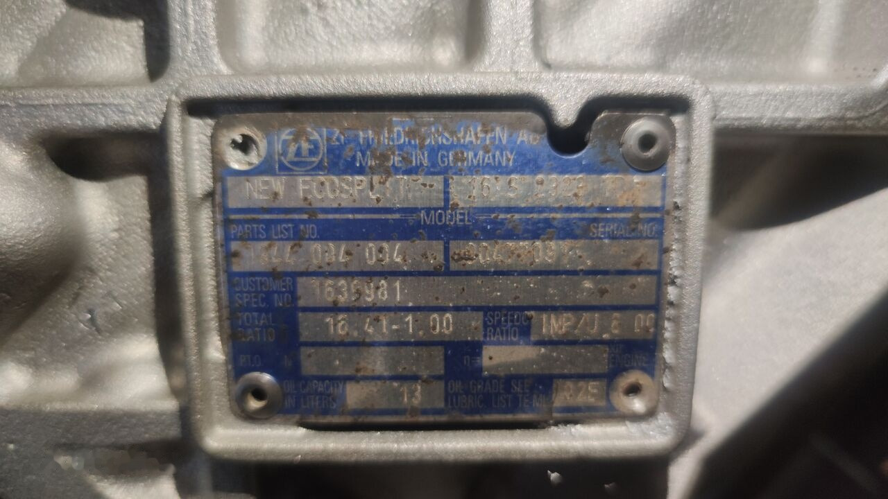 DAF 16S2323 ZF 16S2323 DAF ZF105 truck - Gearbox for Truck: picture 5 DAF 16S2323 ZF 16S2323 DAF ZF105 truck - Gearbox for Truck: picture 5